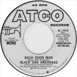 Black Oak Arkansas : Back Door Man